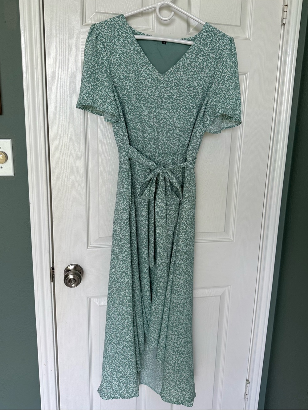 Cottagecore High-Low Floral Dress